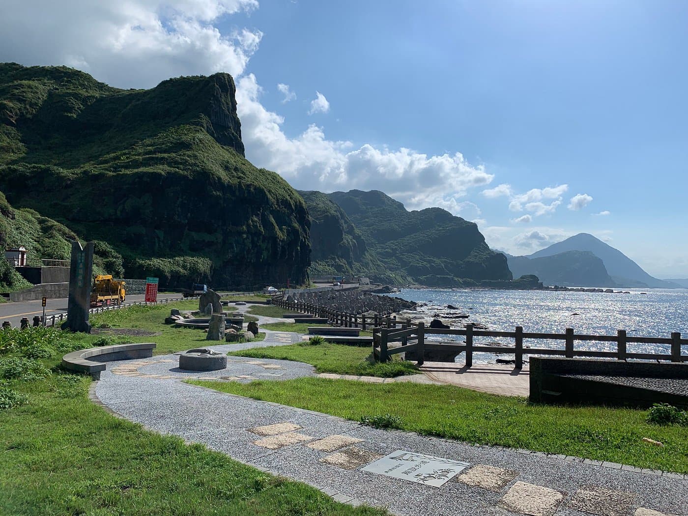 舊草嶺濱海自行車道 福隆環狀線山海相伴海景路段