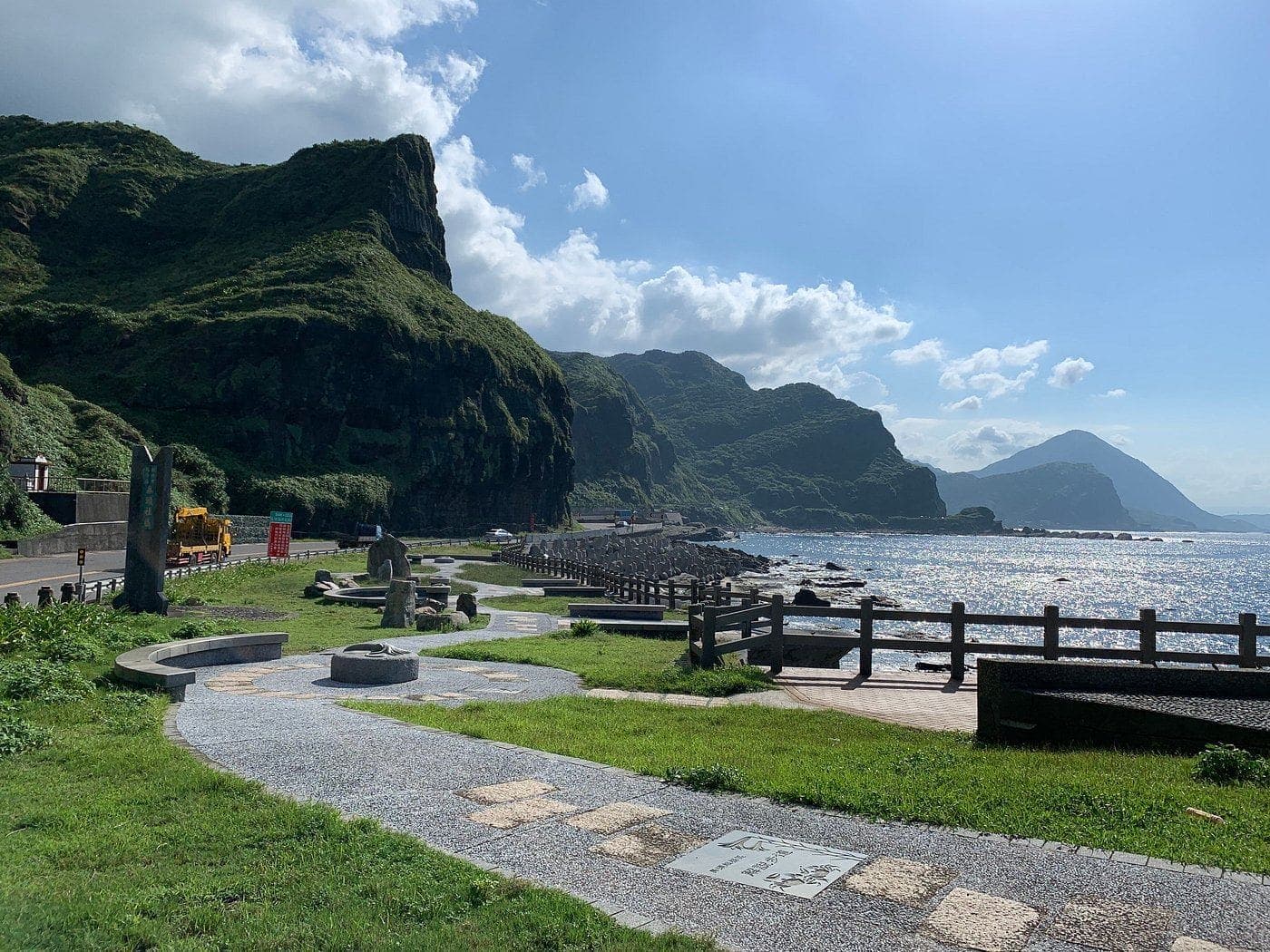 舊草嶺濱海自行車道 新北海邊住宿山海景觀路段
